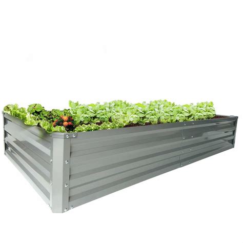 outdoor steel planter boxes|galvanized vegetable planter boxes.